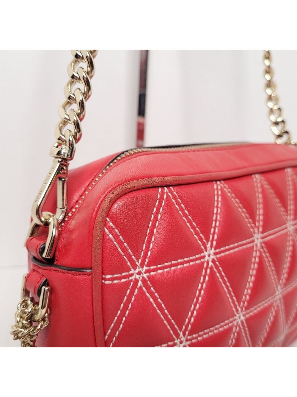 Michael Kors Ginny Quilted Leather Crossbody 32S9LF5M24 - Picture 8 of 16